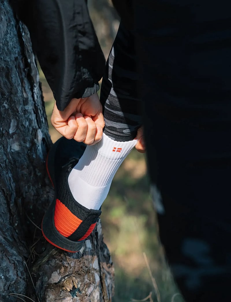 Danish Endurance - Long Distance Running Quarter Socks 5-pack - sportsocken - white - 0