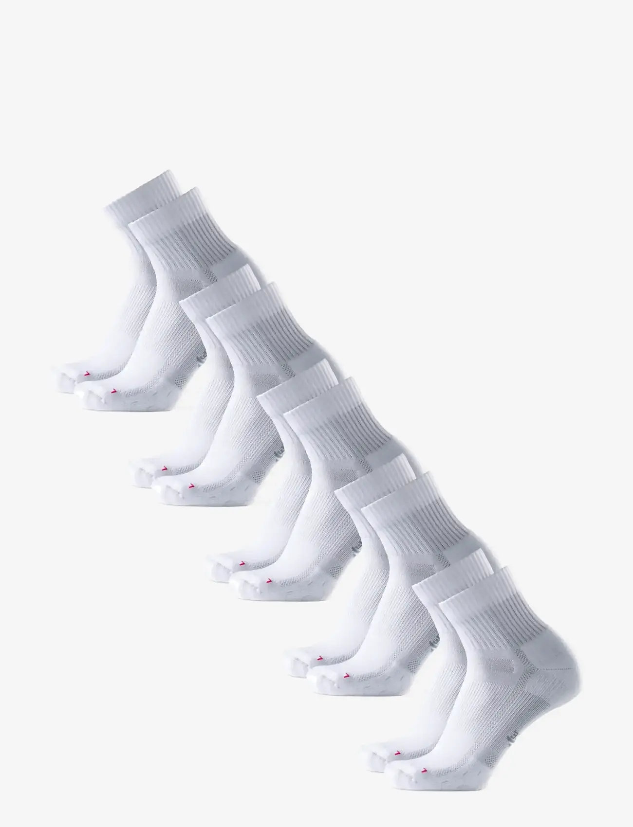 Danish Endurance - Long Distance Running Quarter Socks 5-pack - sportsocken - white - 3