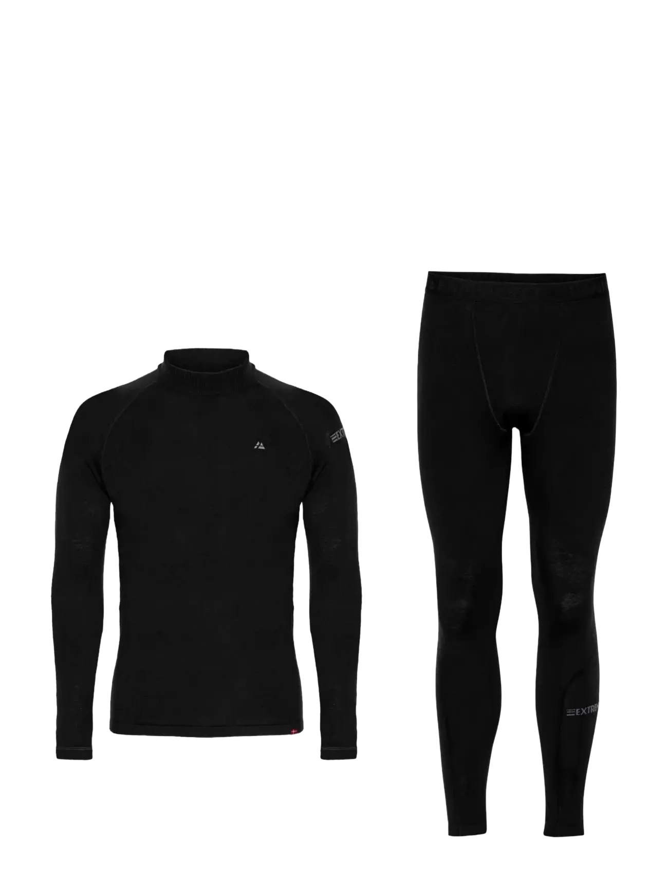Danish Endurance Extreme Merino Baselayer Set (Men) 1-pack - Tøj - BLACK / black