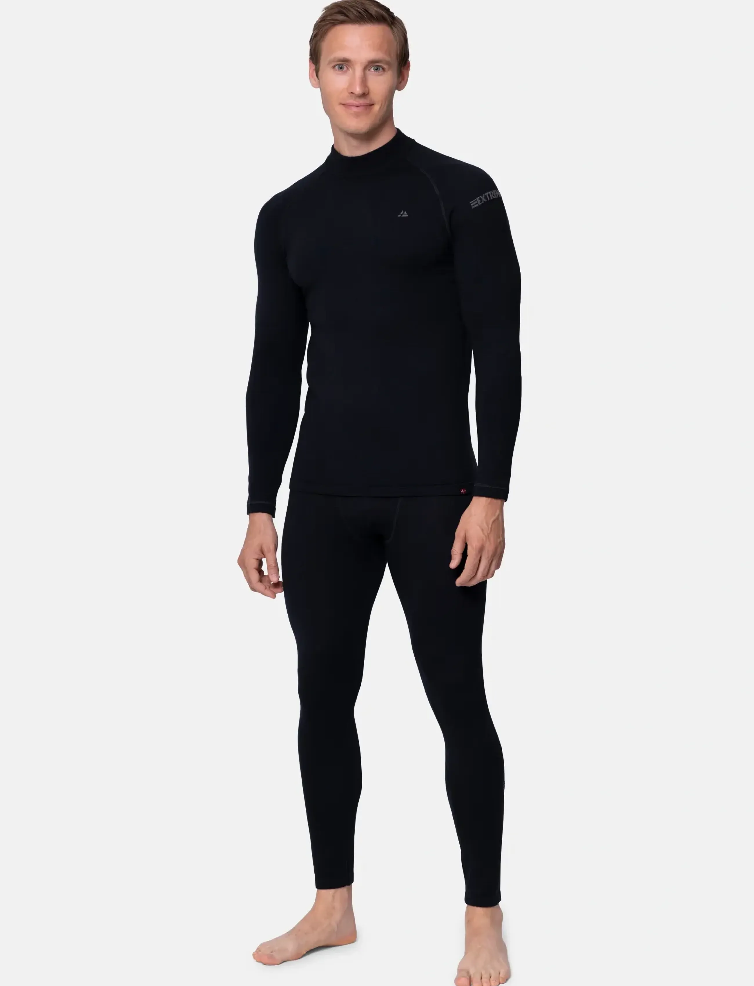 Danish Endurance - Extreme Merino Baselayer Set (Men) 1-pack - black - 0