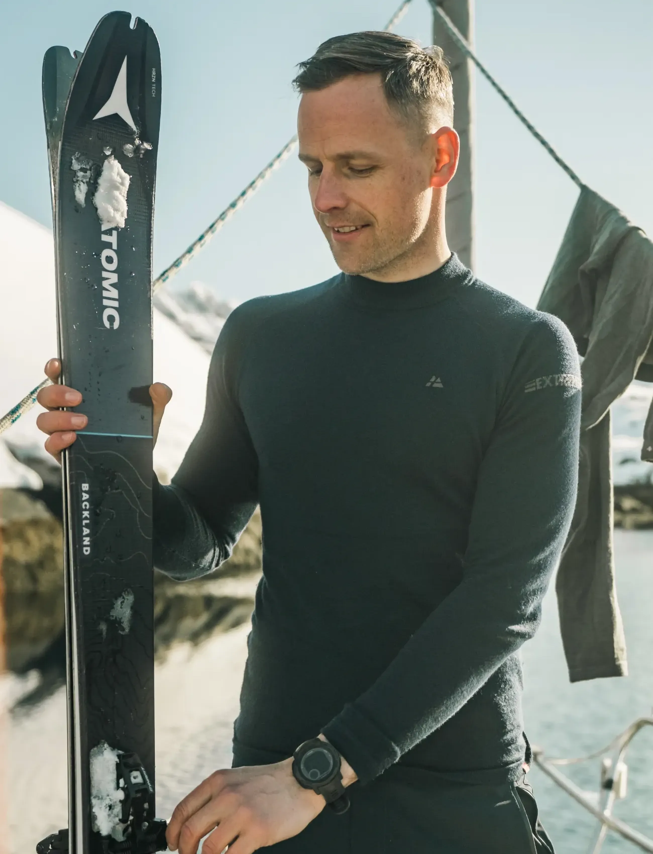 Danish Endurance - Extreme Merino Baselayer Set (Men) 1-pack - black - 5