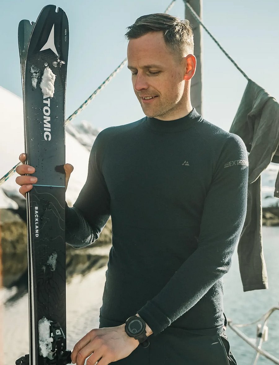 Danish Endurance - Extreme Merino Baselayer Set (Men) 1-pack - black - 5
