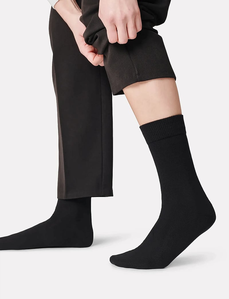 Danish Endurance - Merino Crew Socks 5-pack - klassikalised sokid - black - 0