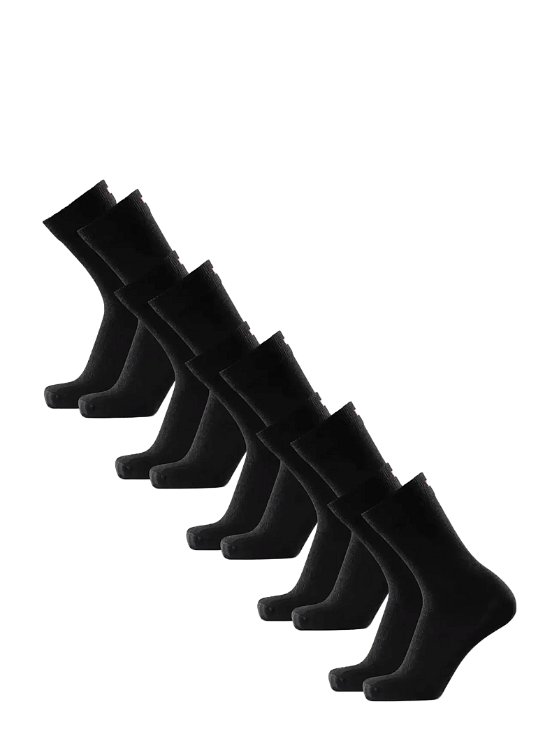 Danish Endurance - Merino Crew Socks 5-pack - klassikalised sokid - black - 3