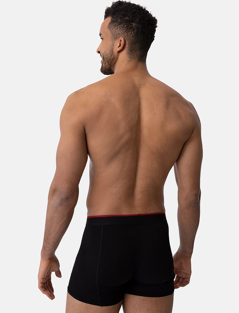 Danish Endurance - Bamboo Trunks (Men) 10-pack - boxerkalsonger - black/red - 3