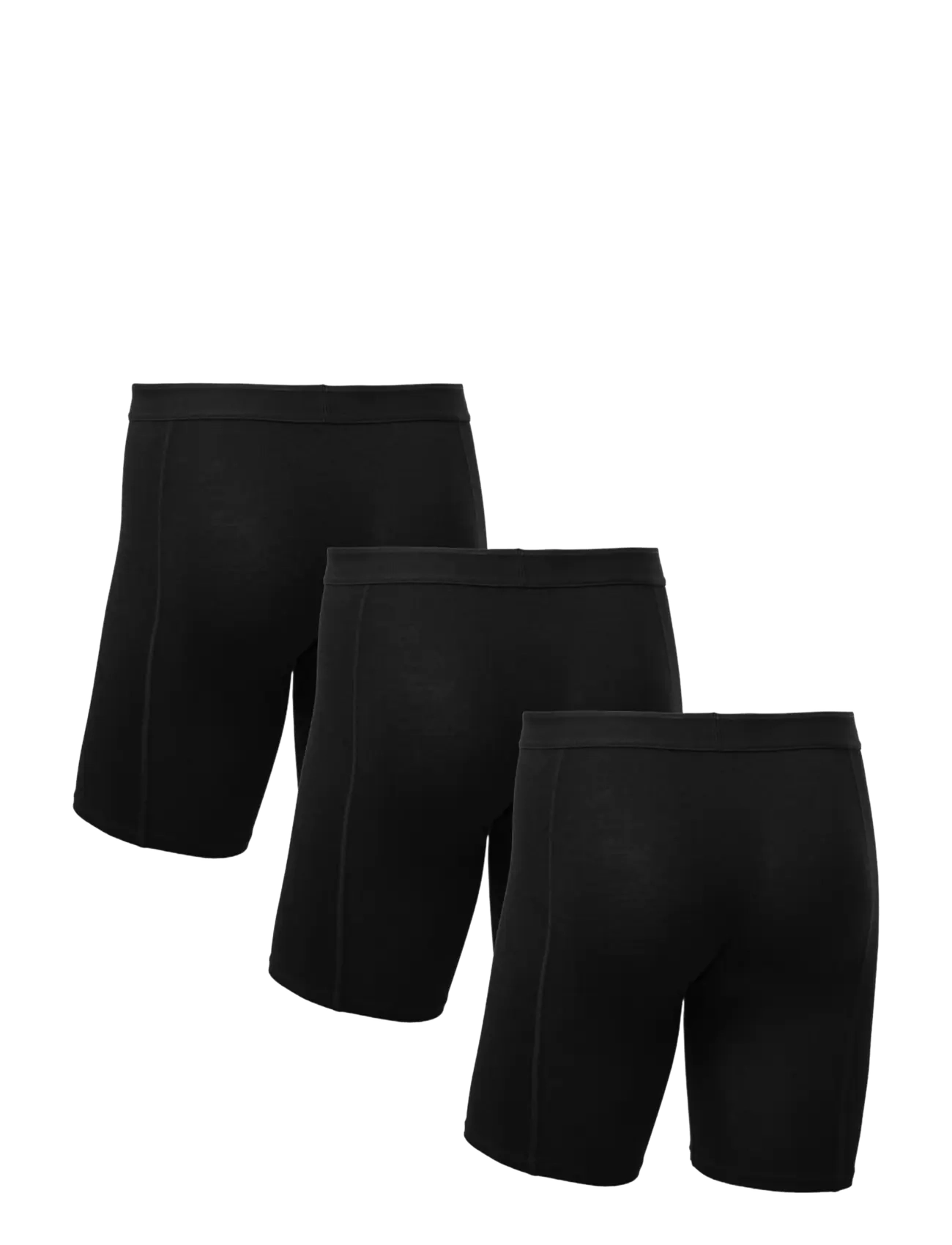 Danish Endurance - Bamboo Extra Long Trunks (Men) 3-pack - undertøj og sokker - black - 2