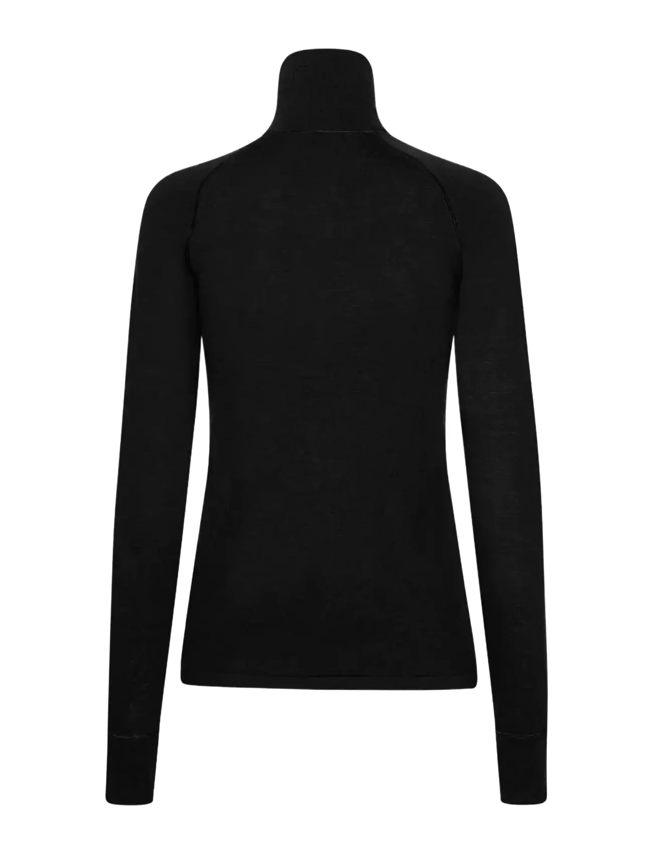 Danish Endurance - Core Merino Half Zip Baselayer Shirt (Women) 1-pack - black - 2