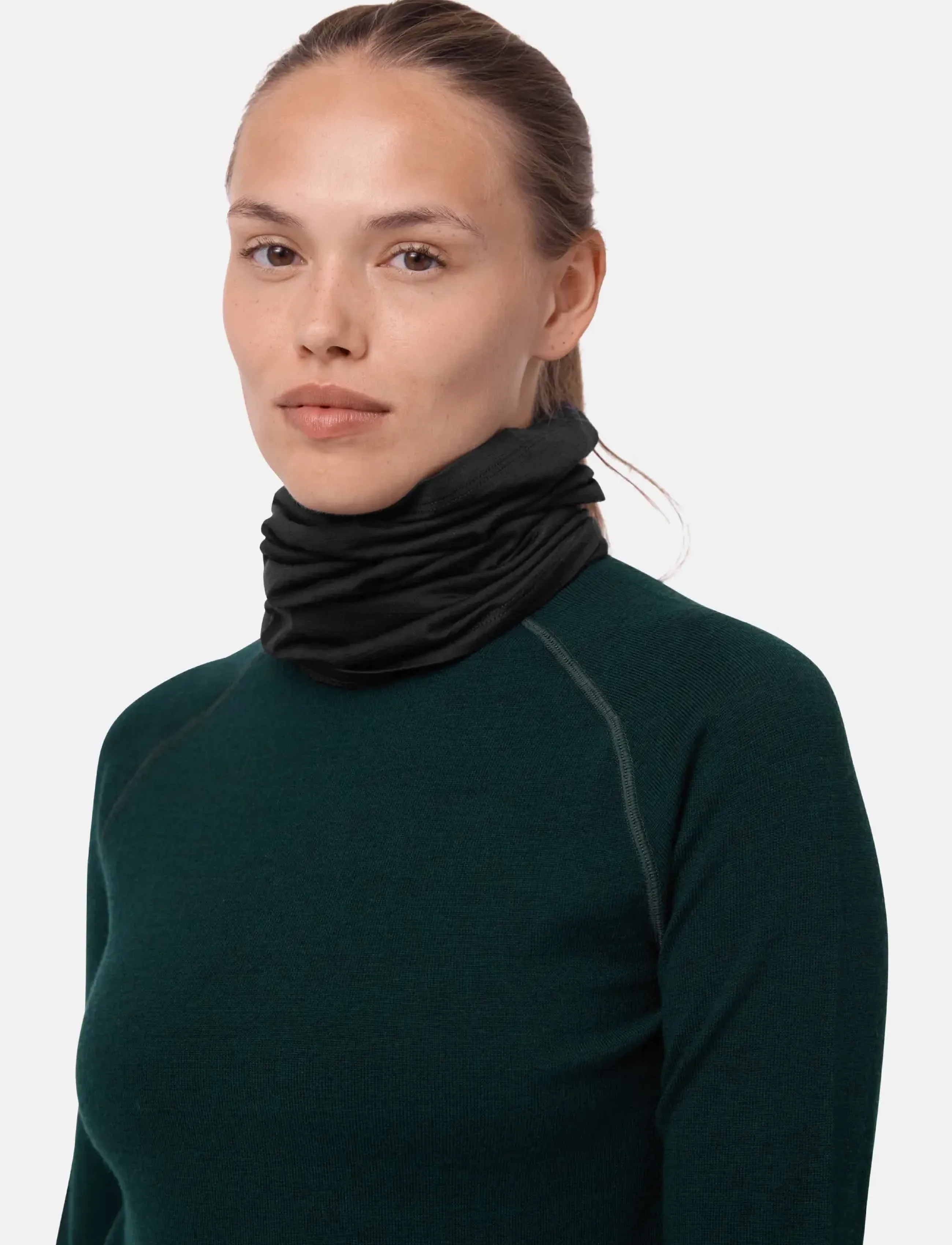 Danish Endurance - Pure Merino Light Neck Gaiter 1-pack - black - 0