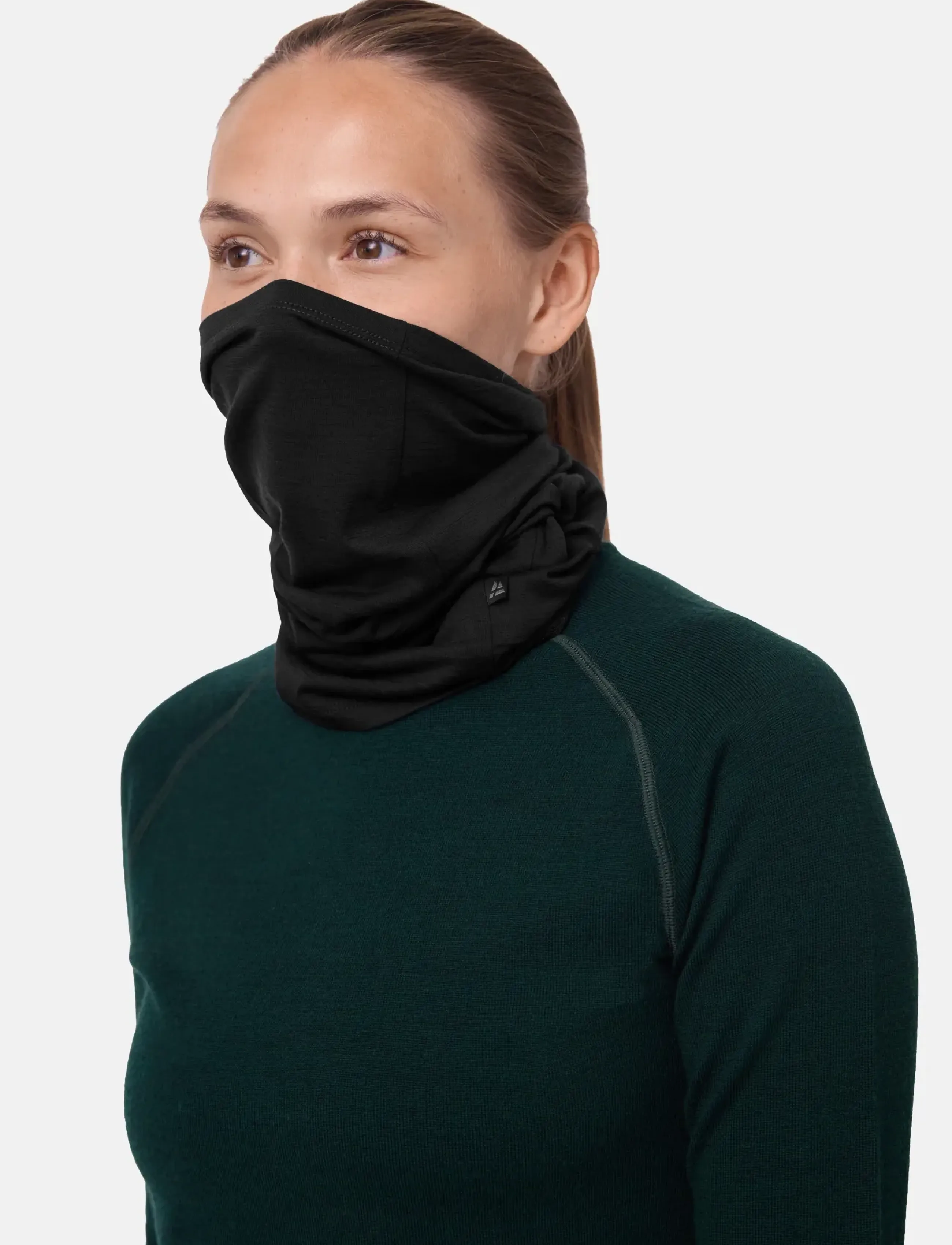 Danish Endurance - Pure Merino Light Neck Gaiter 1-pack - black - 3