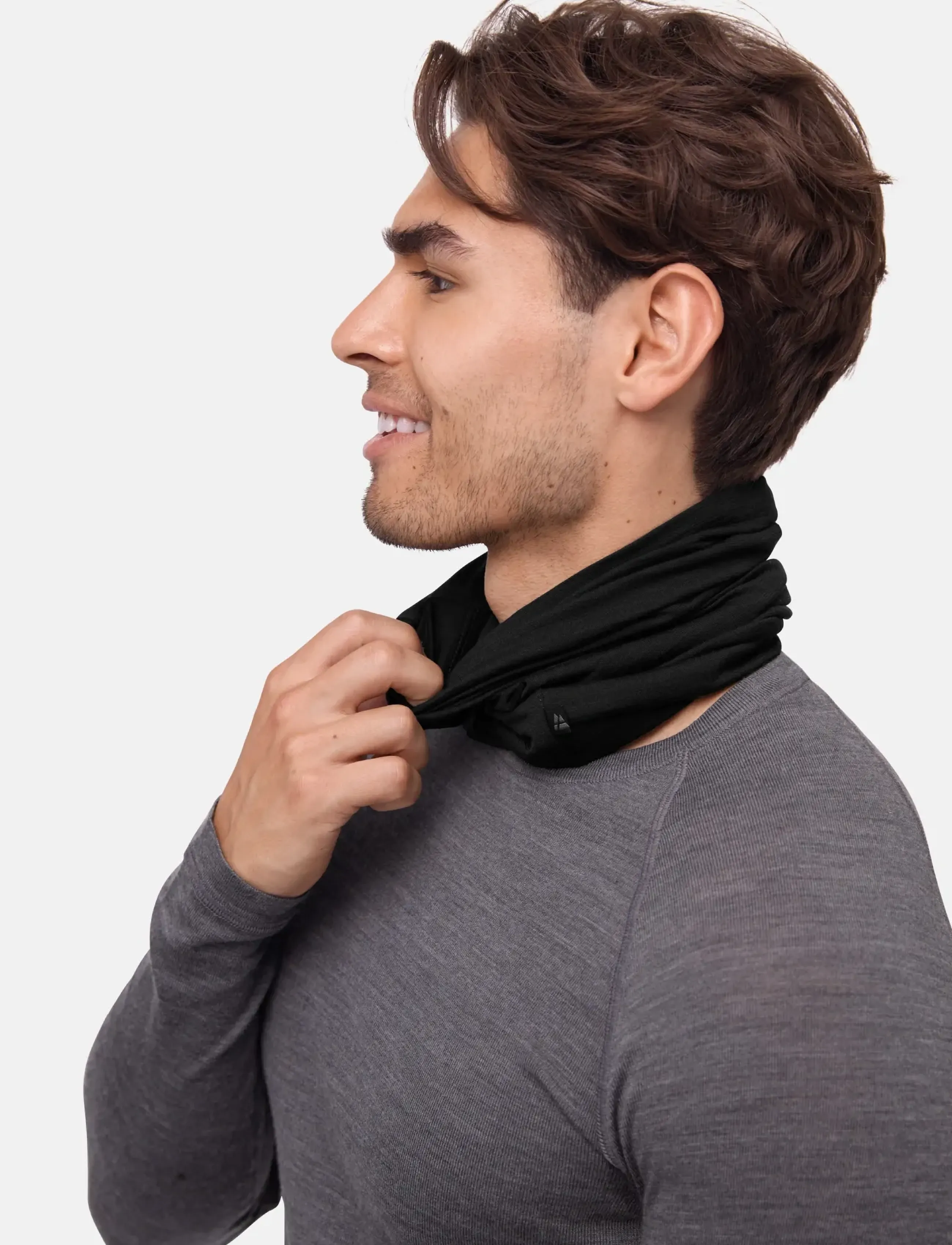 Danish Endurance - Pure Merino Light Neck Gaiter 1-pack - black - 4