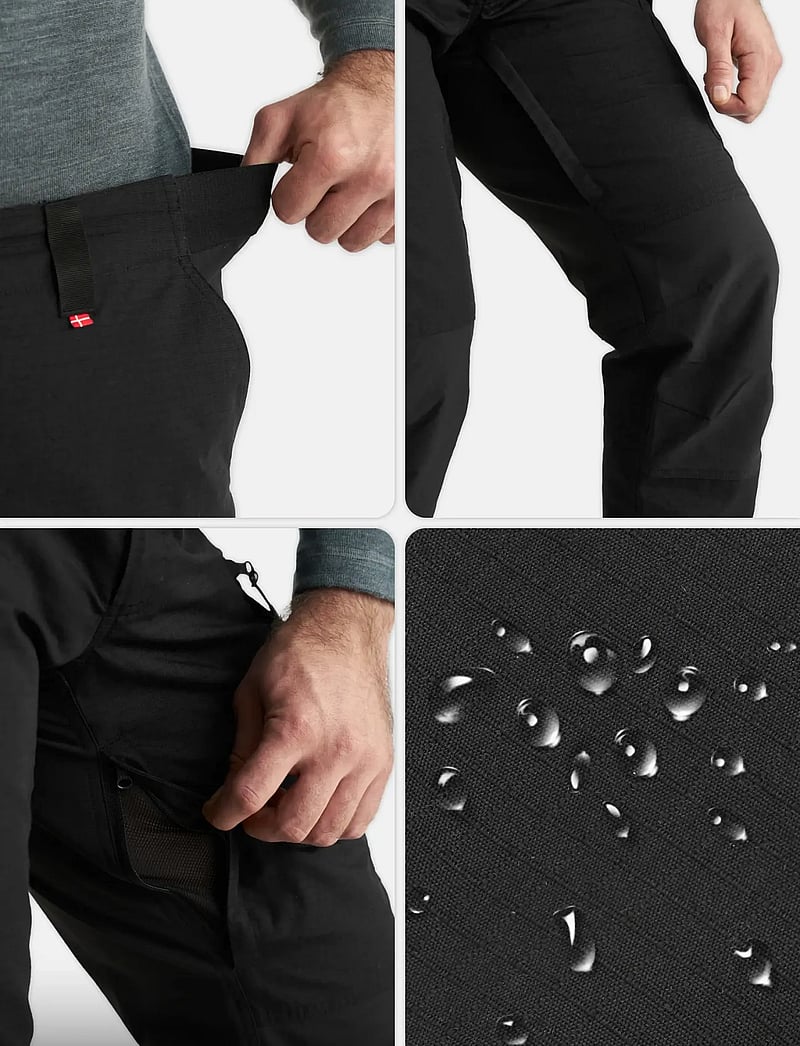 Danish Endurance - Explorer Hiking Pants (Men) 1-pack - fritidsbukser - black - 4