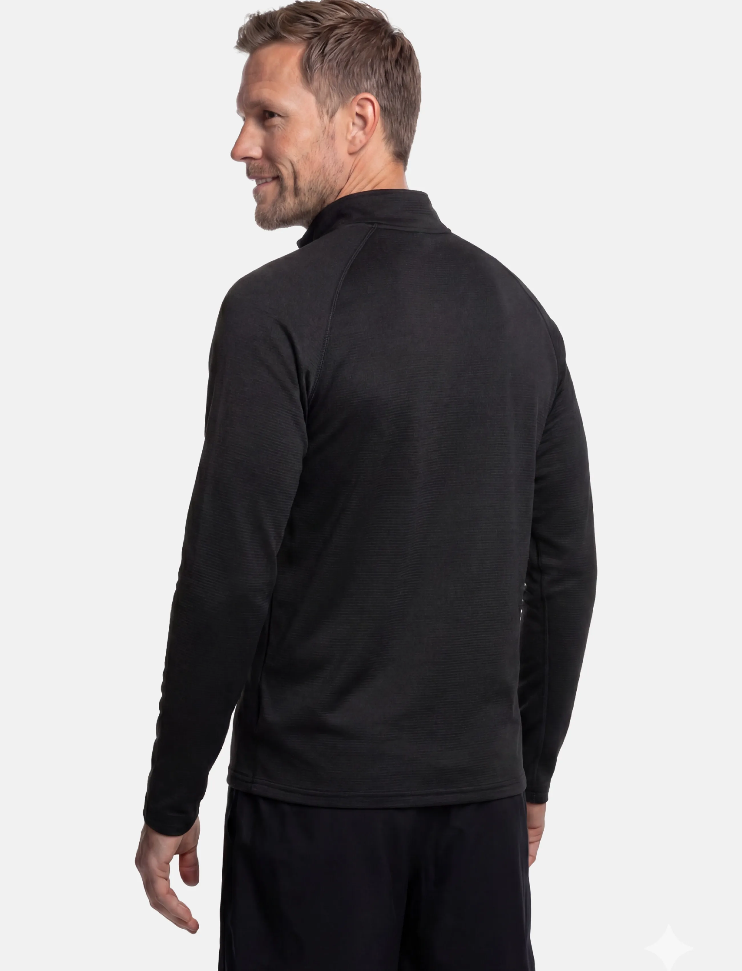 Danish Endurance - Momentum Half Zip Running Shirt (Men) - black - 3