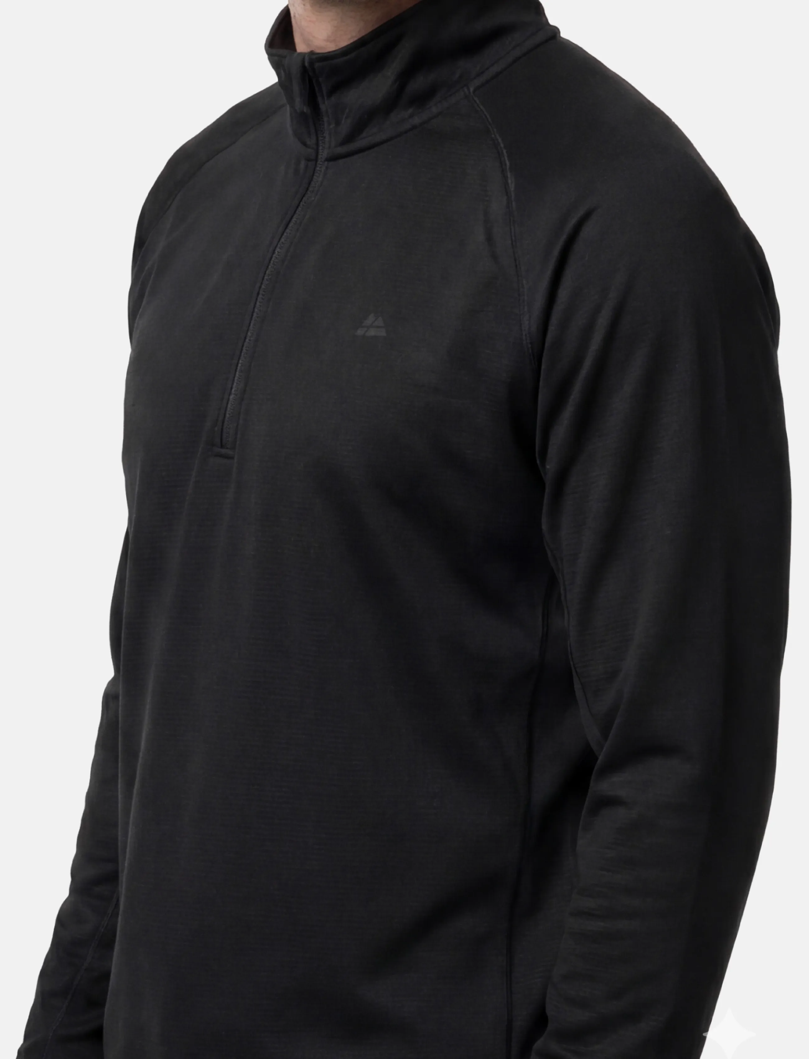 Danish Endurance - Momentum Half Zip Running Shirt (Men) - black - 4