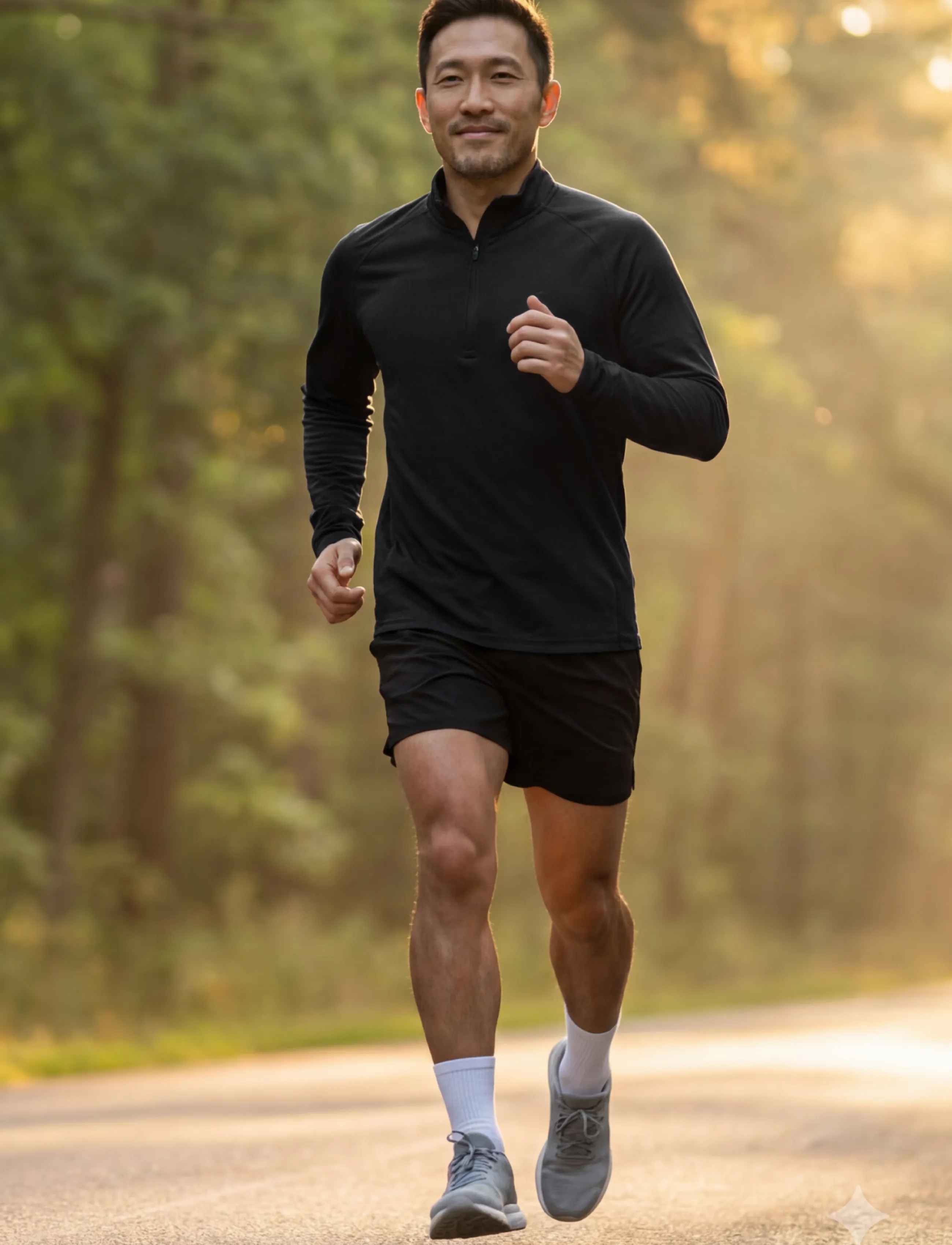 Danish Endurance - Momentum Half Zip Running Shirt (Men) - black - 5