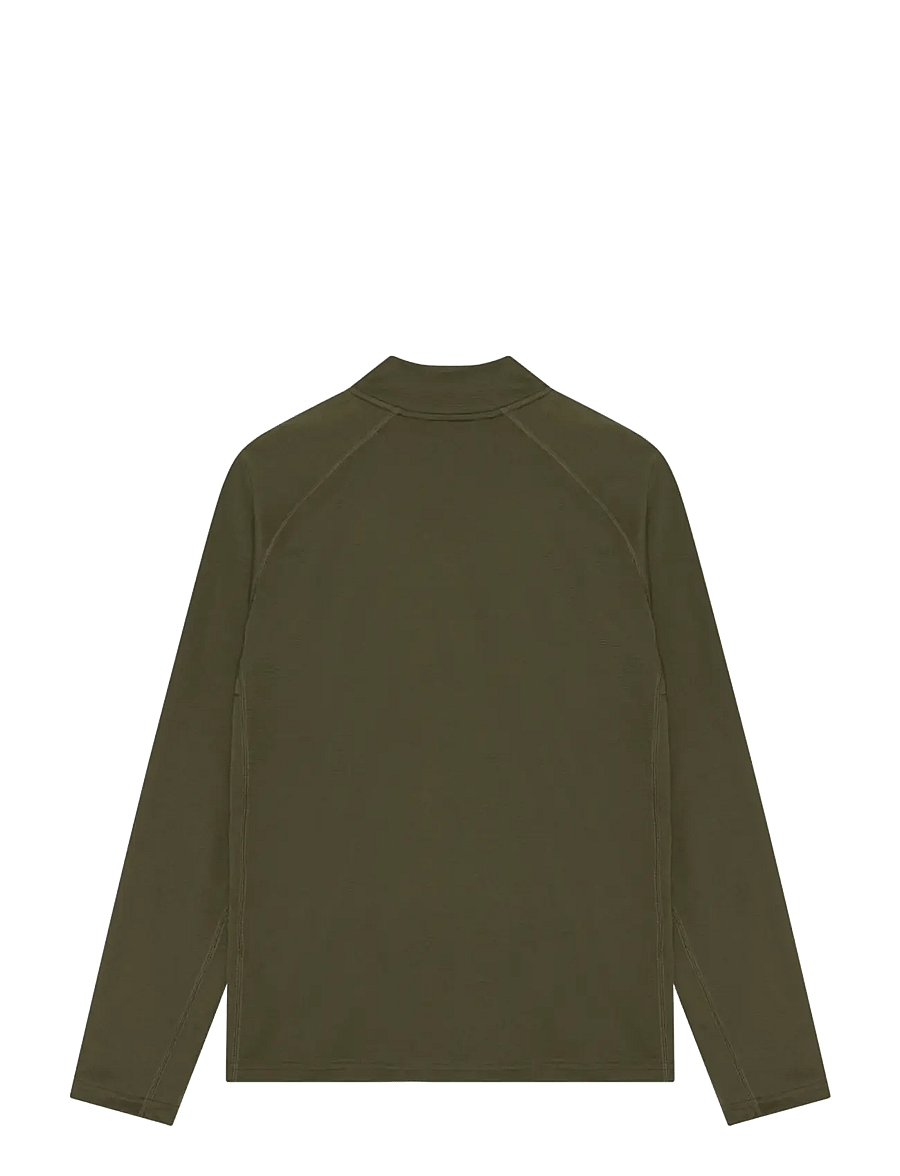 Danish Endurance - Momentum Half Zip Running Shirt (Men) - fleece & midlayer - dark olive - 2