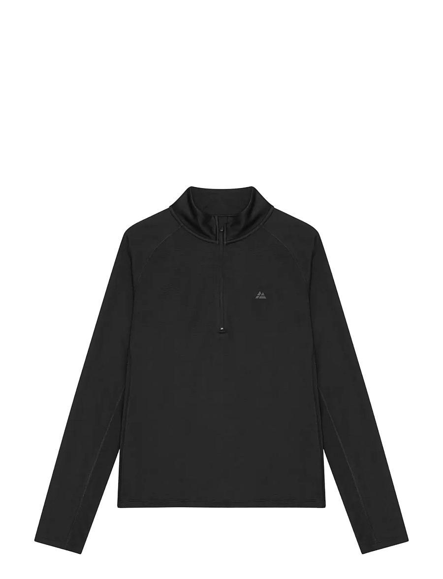 Danish Endurance - Momentum Half Zip Running Shirt (Women) - overdele - black - 1
