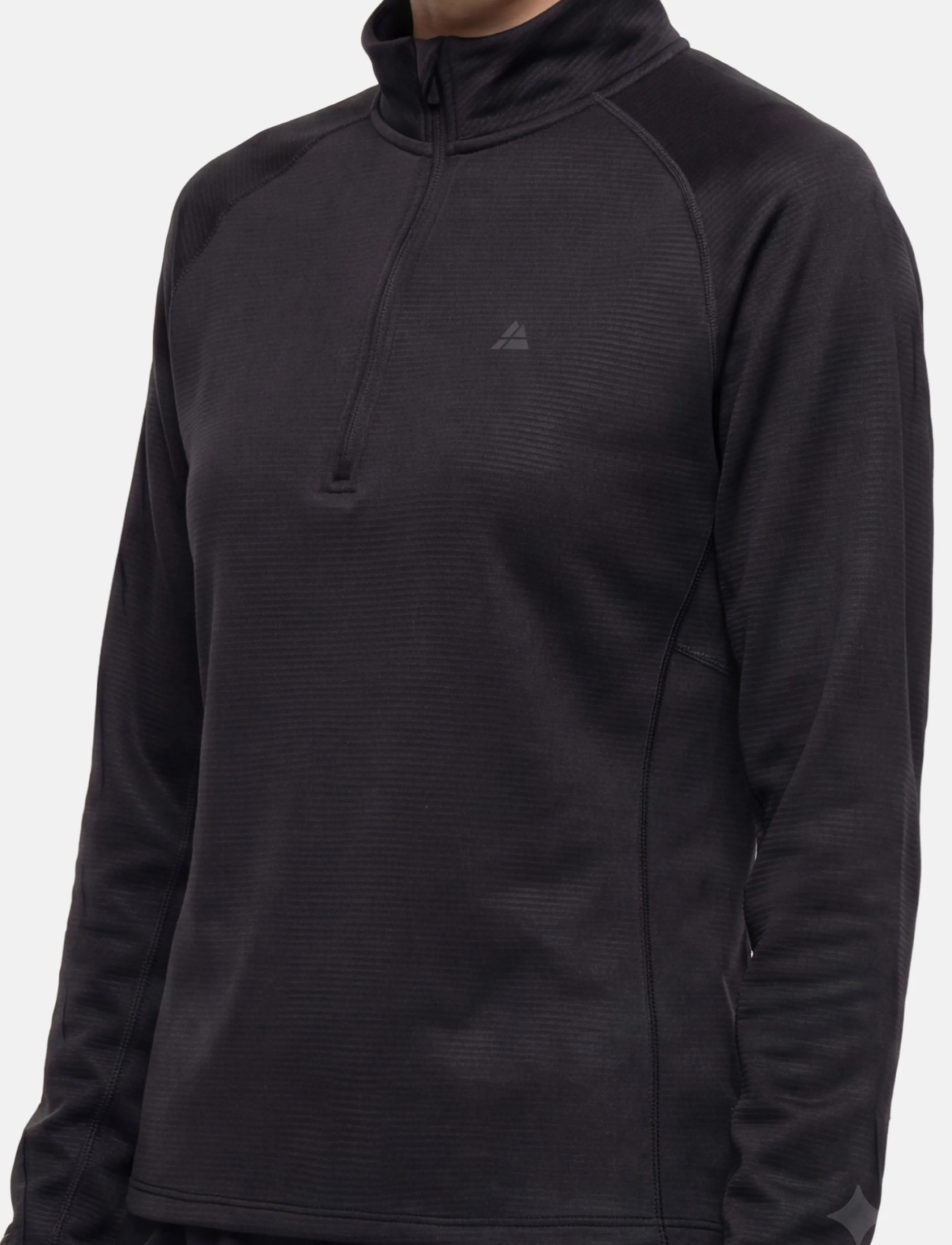 Danish Endurance - Momentum Half Zip Running Shirt (Women) - overdele - black - 4
