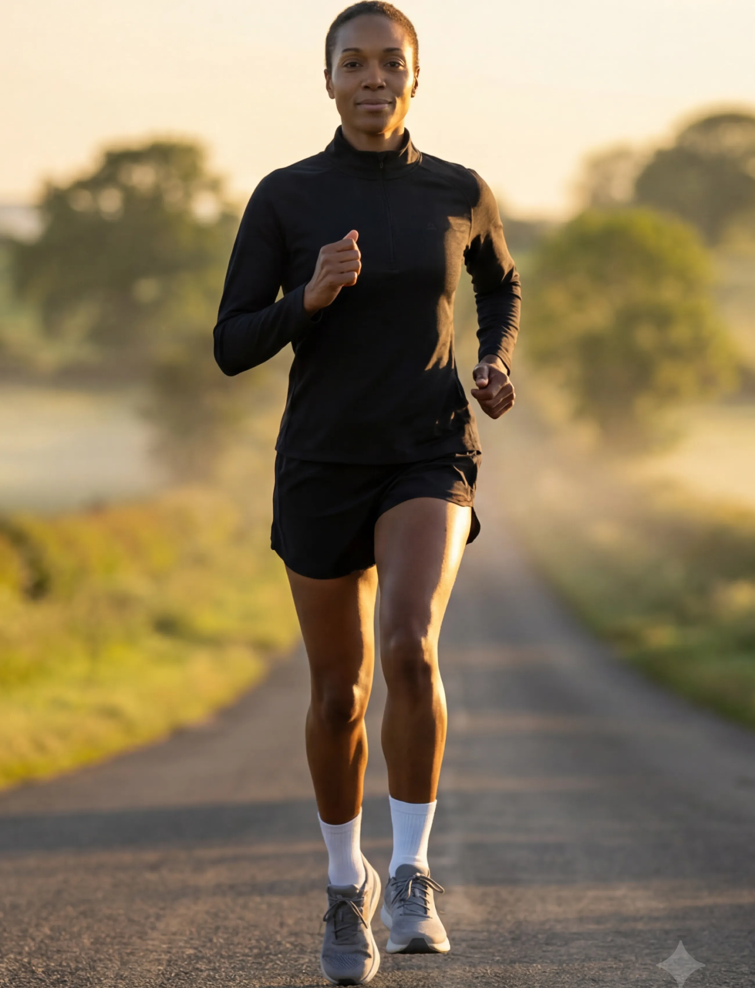 Danish Endurance - Momentum Half Zip Running Shirt (Women) - overdele - black - 5