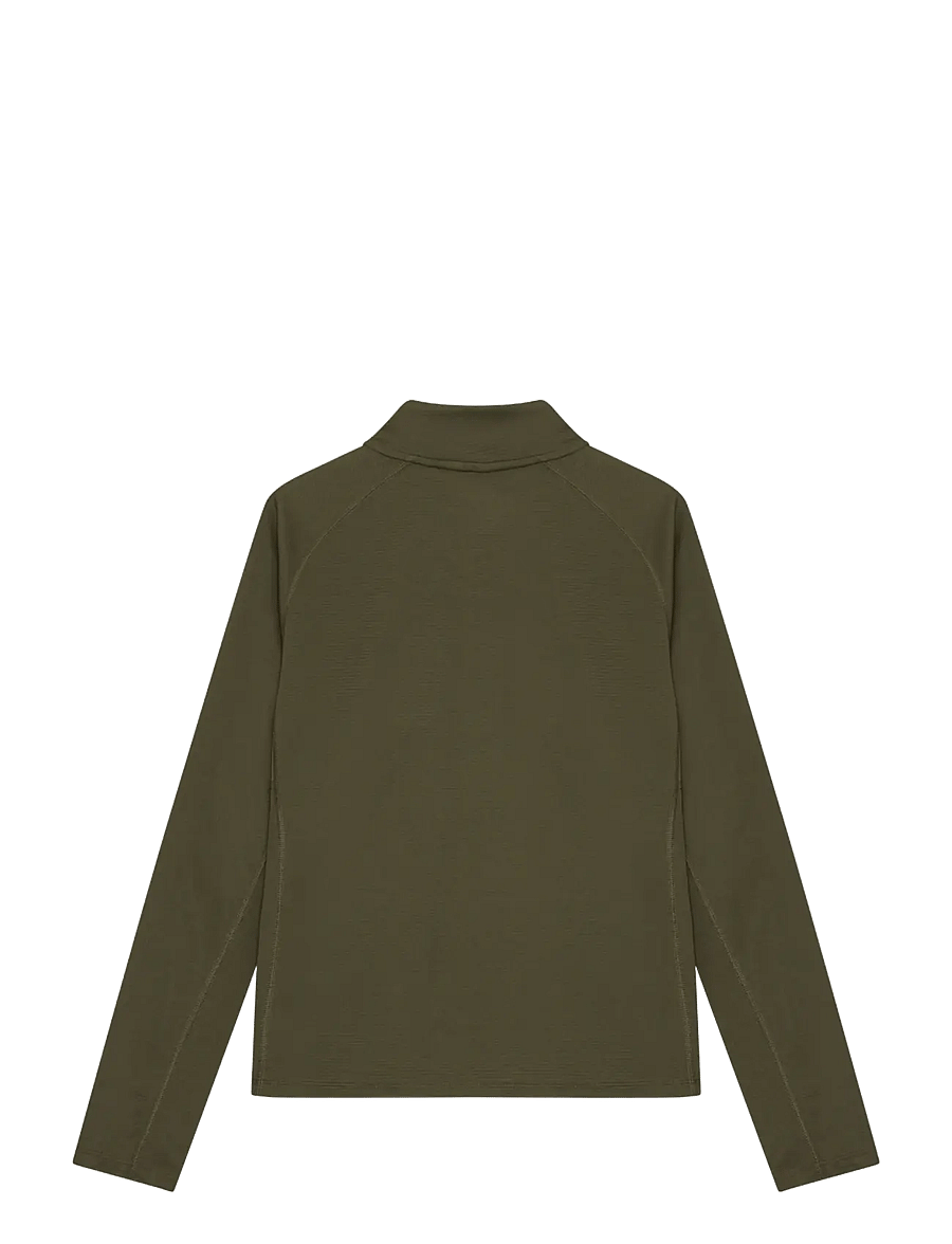 Danish Endurance - Momentum Half Zip Running Shirt (Women) - dark olive - 2
