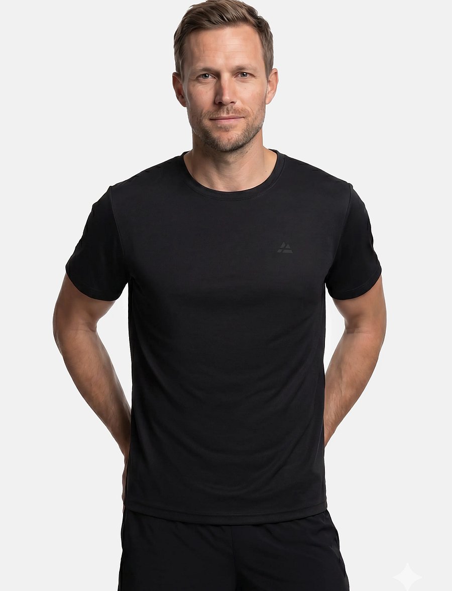 Danish Endurance - Momentum Running T-shirt (Men) 1-pack - black - 0