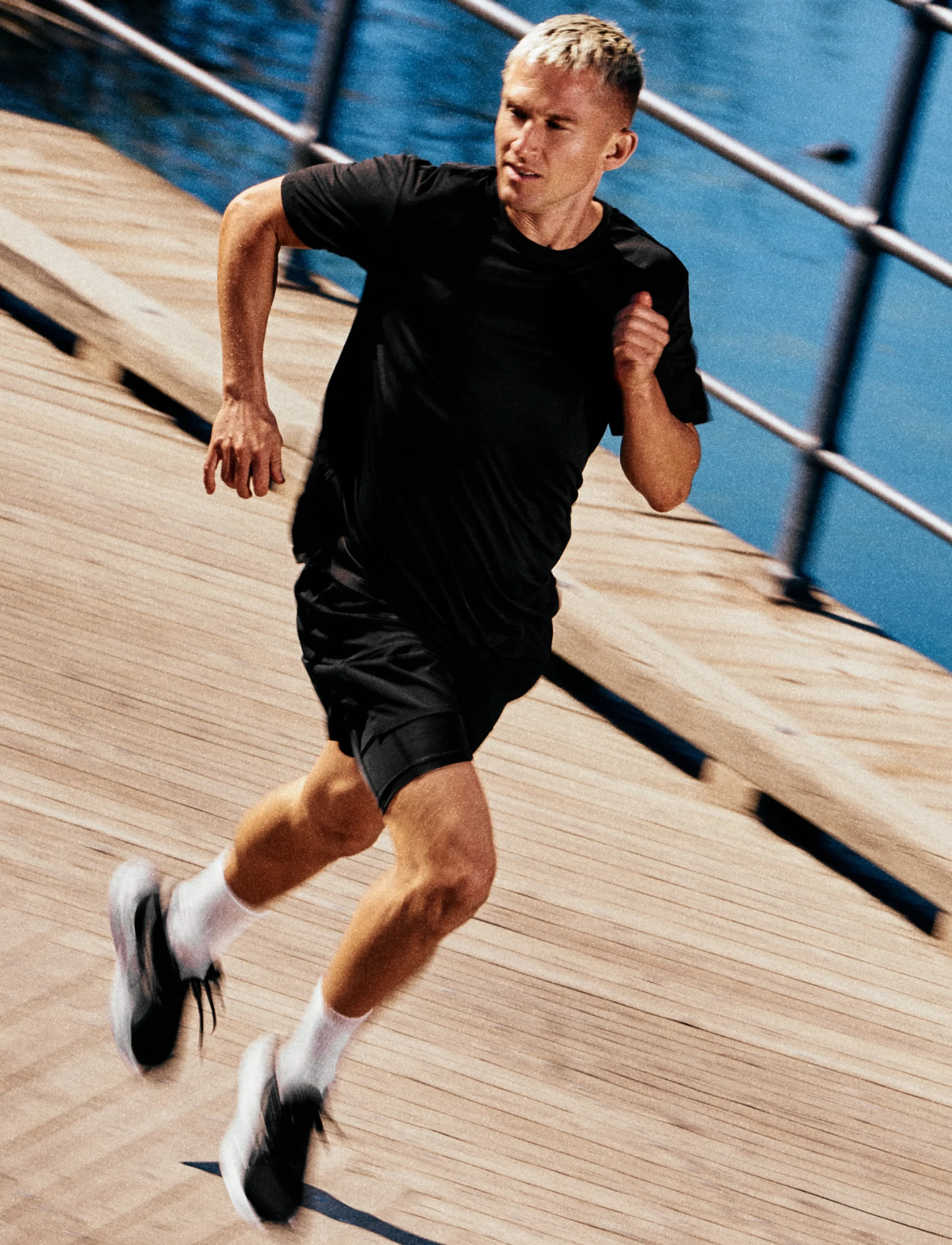 Danish Endurance - Momentum Running T-shirt (Men) 1-pack - black - 5