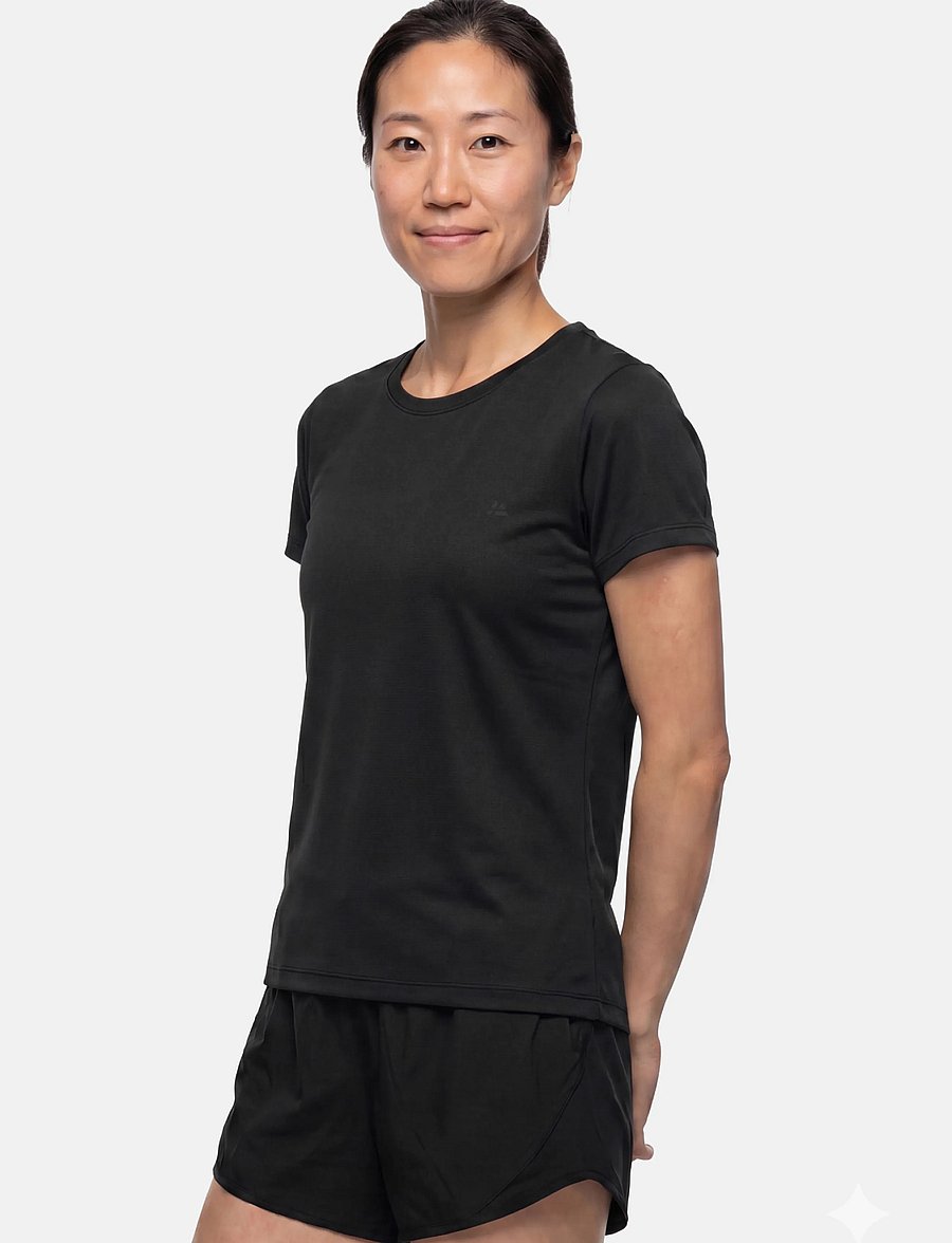 Danish Endurance - Momentum Running T-shirt (Women) - t-shirts - black - 0