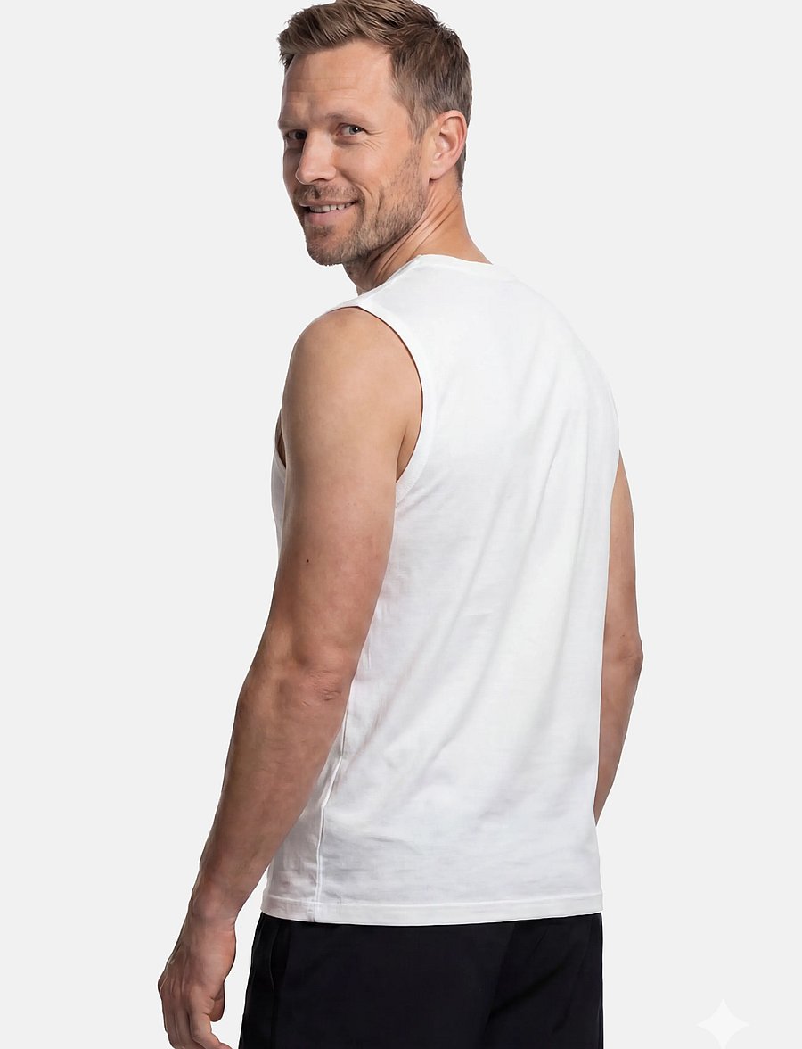 Danish Endurance - Momentum Running Tank Top (Men) 1-pack - tanktops - white - 3