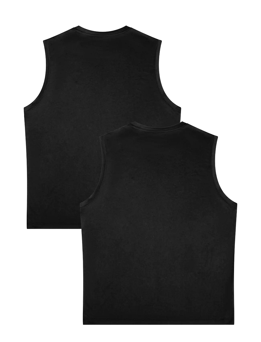 Danish Endurance - Momentum Running Tank Top (Men) 2-pack - black - 2