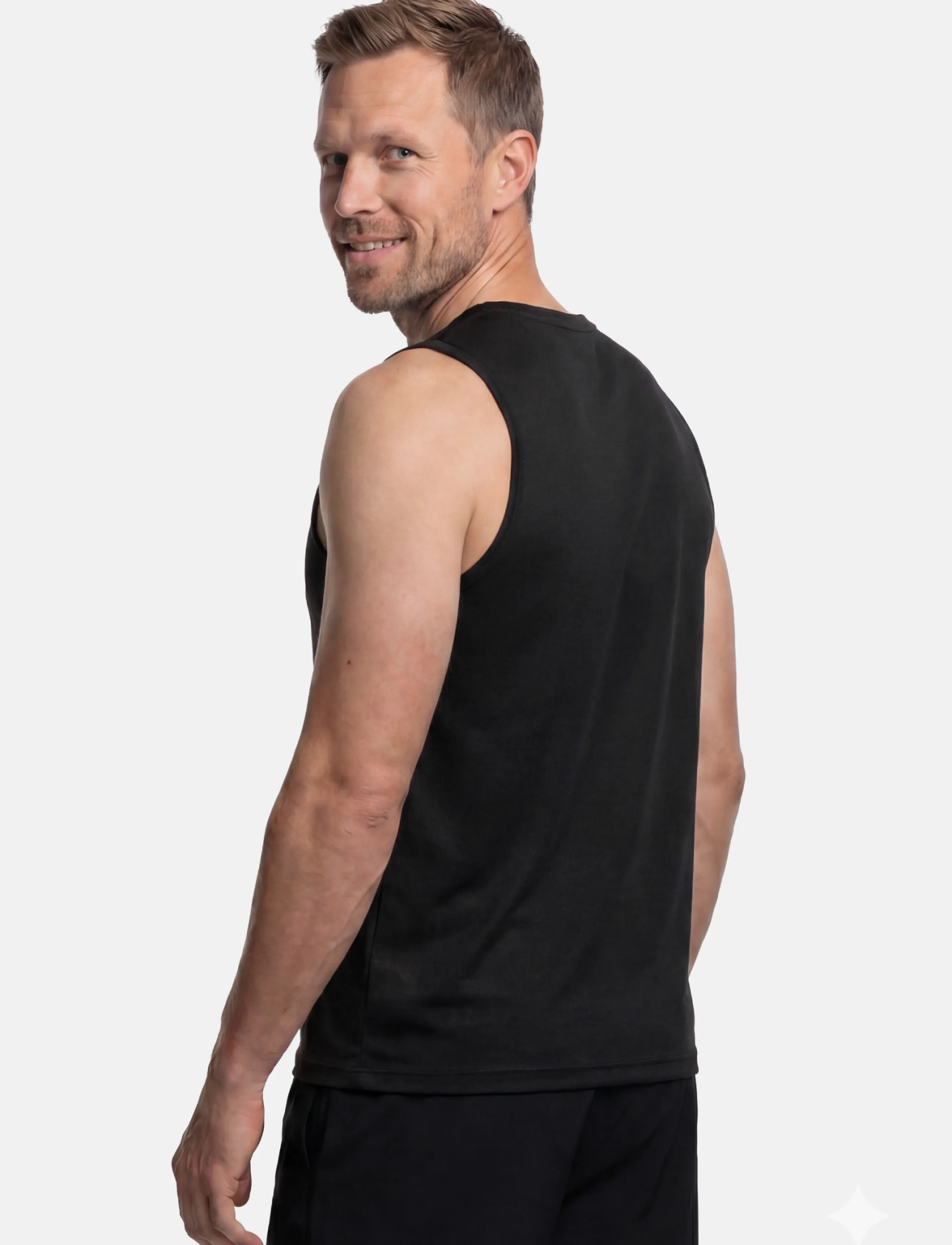 Danish Endurance - Momentum Running Tank Top (Men) 2-pack - black - 3