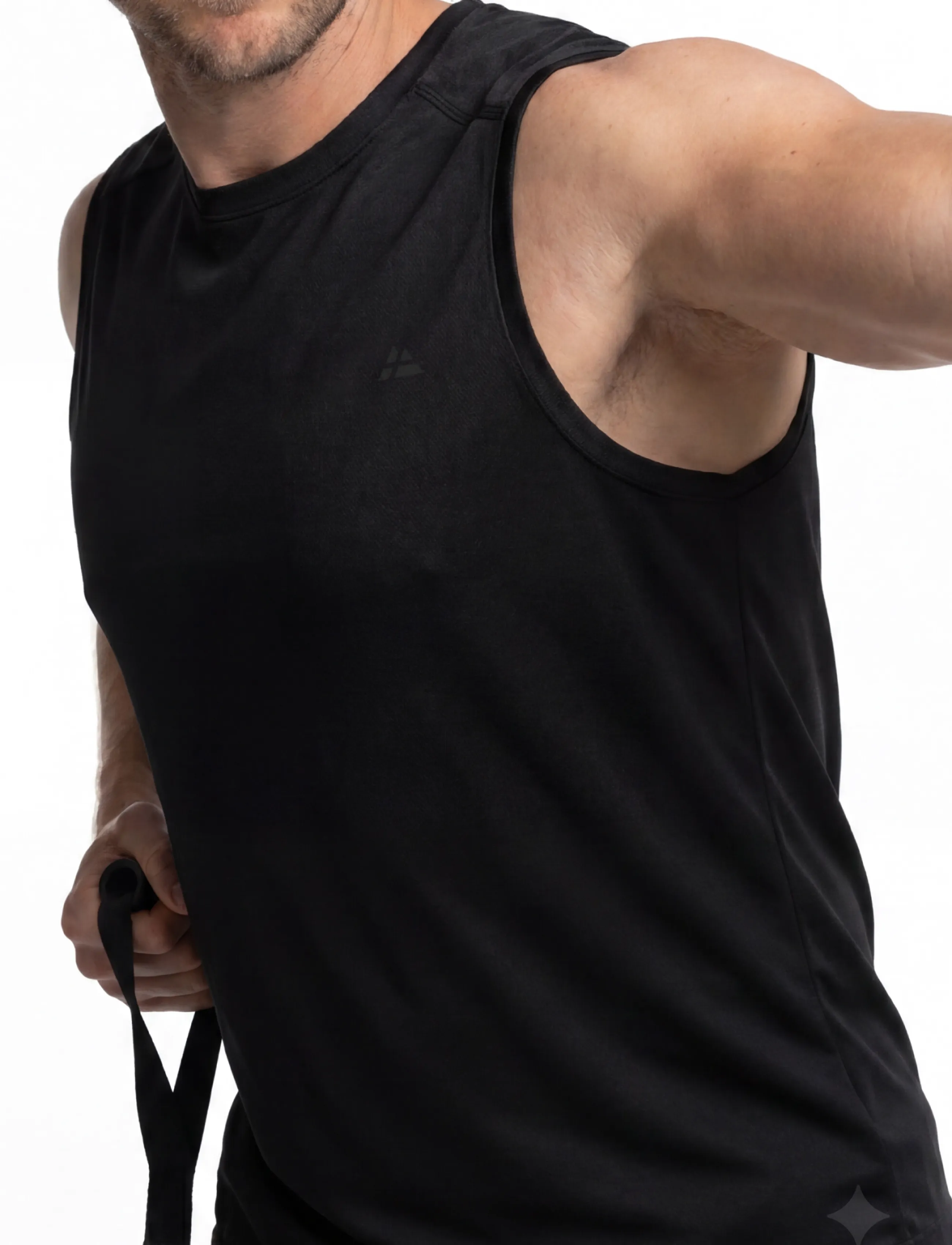 Danish Endurance - Momentum Running Tank Top (Men) 2-pack - black - 4