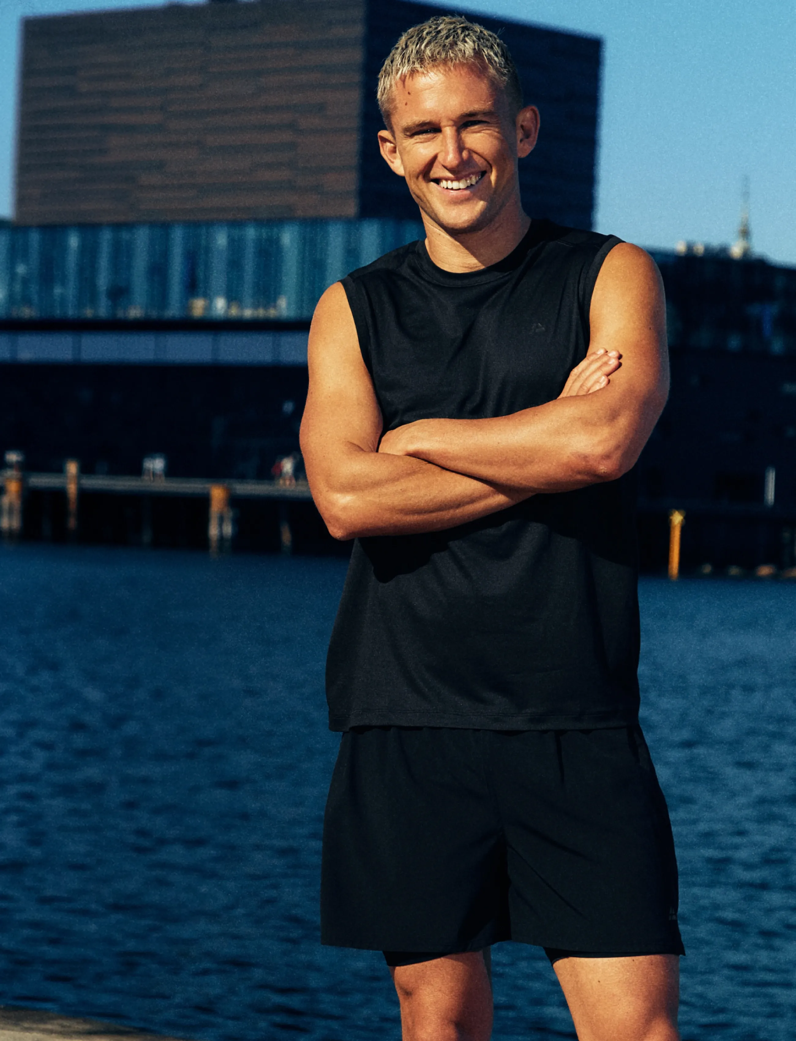 Danish Endurance - Momentum Running Tank Top (Men) 2-pack - black - 5