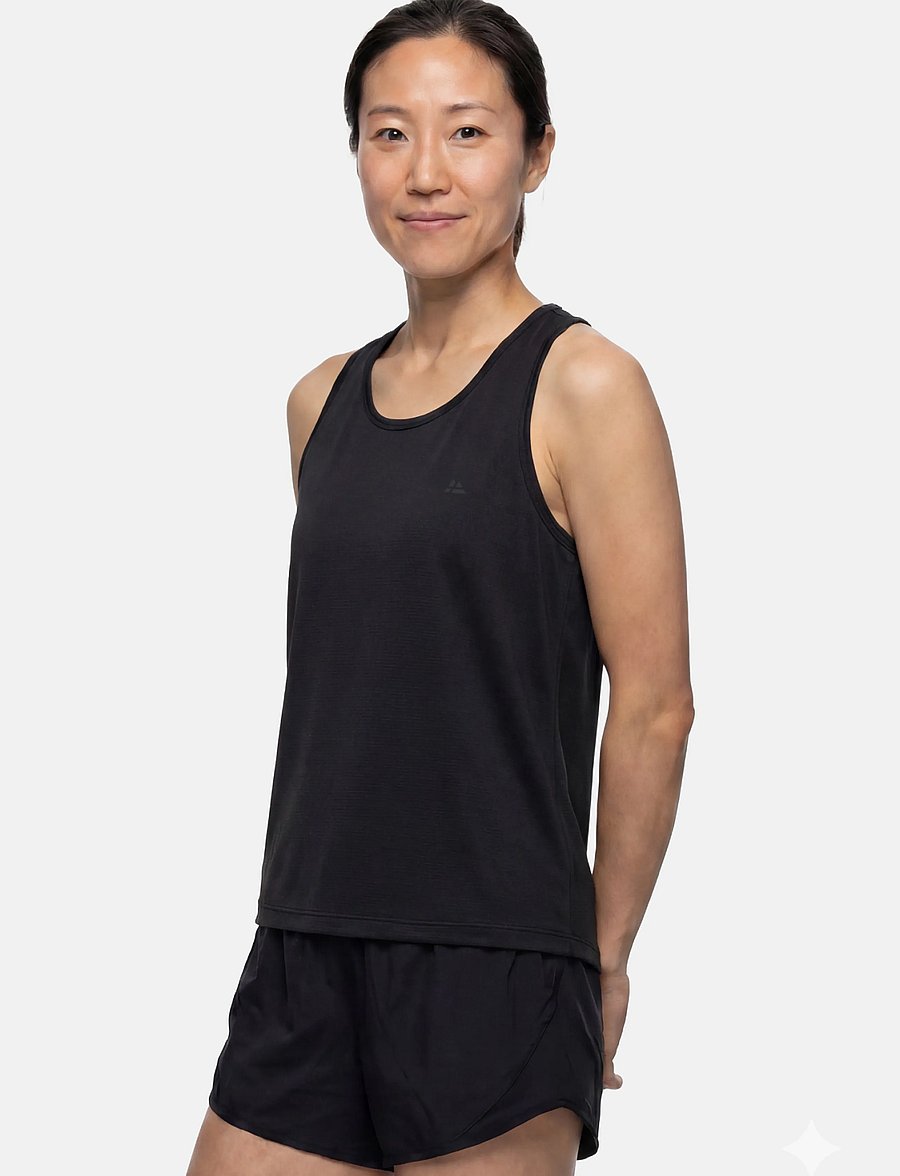 Danish Endurance - Momentum Running Tank Top (Women) - tanktops - black - 0