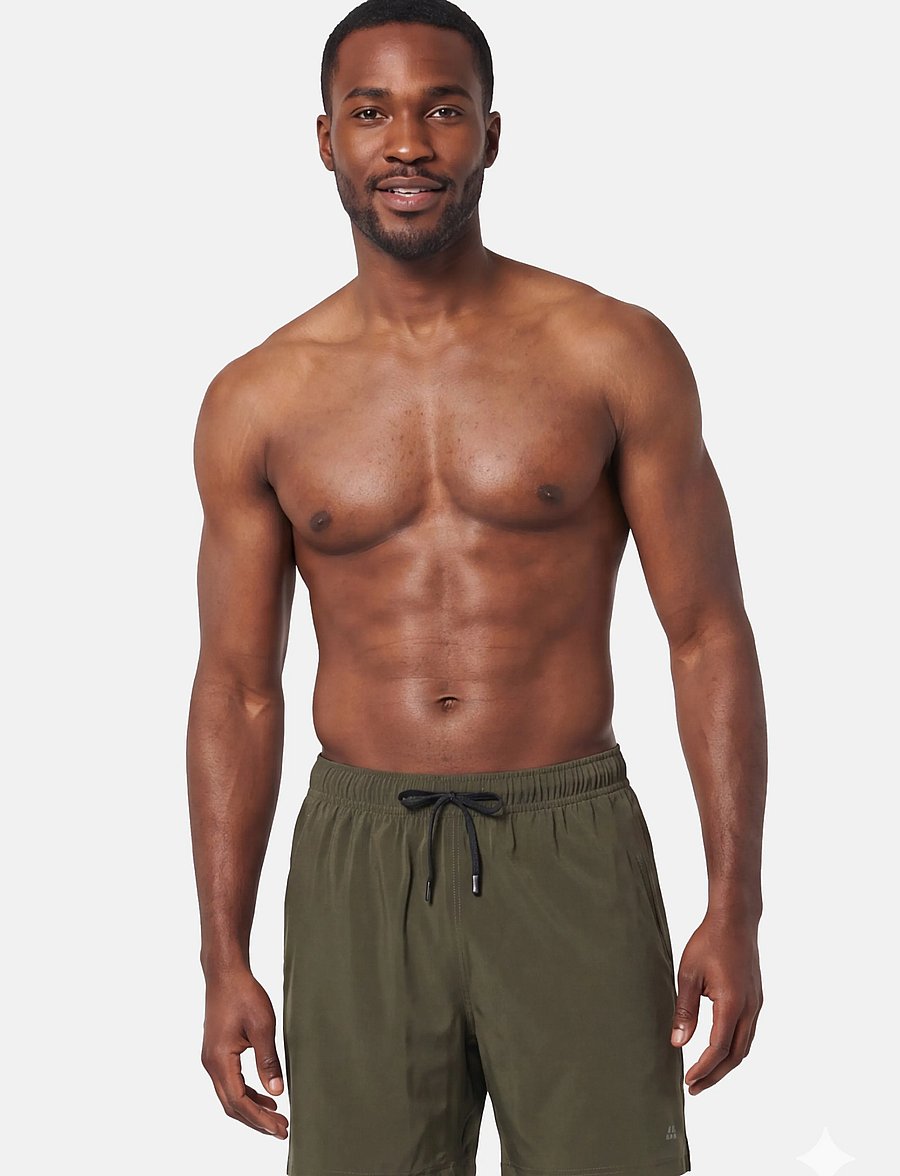 Danish Endurance - Momentum Shorts (Men) - løbeshorts - dark olive - 0