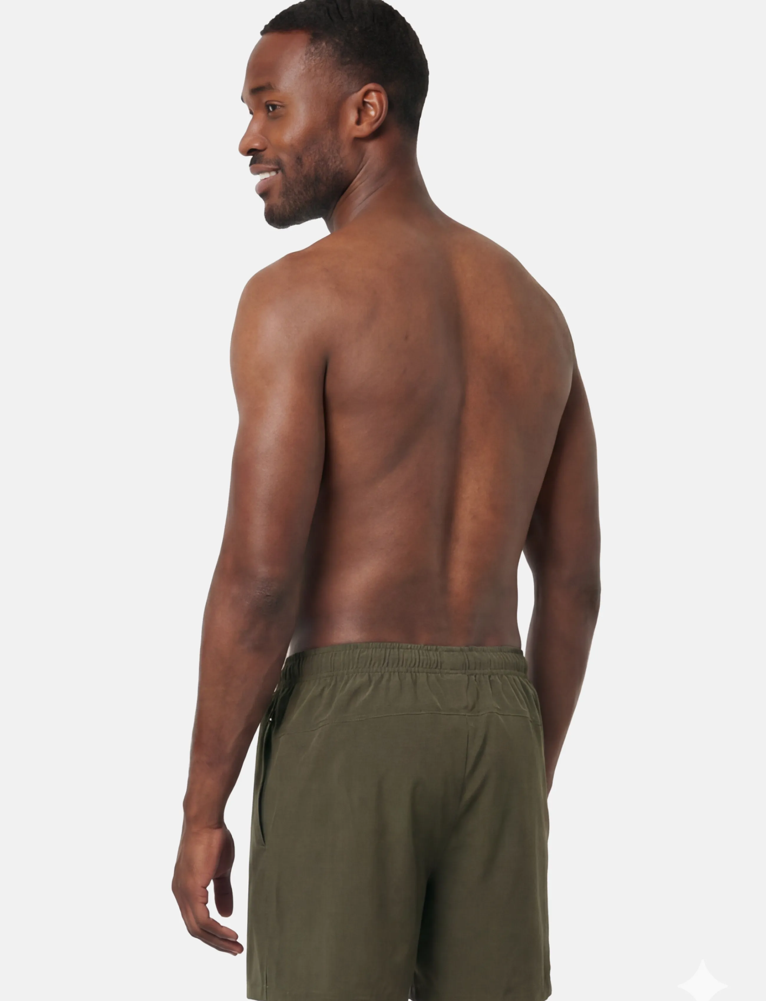 Danish Endurance - Momentum Shorts (Men) - løbeshorts - dark olive - 3