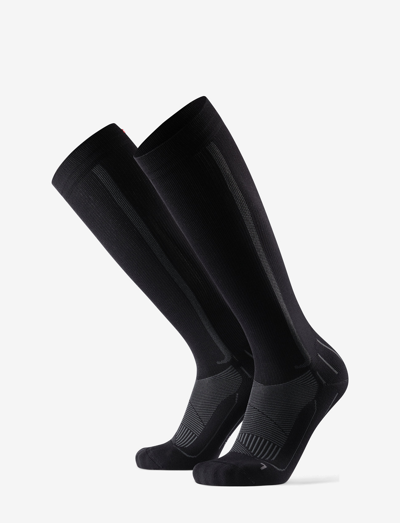 Danish Endurance - Perform Compression Socks 1-pack - sportsocken - black/grey - 1