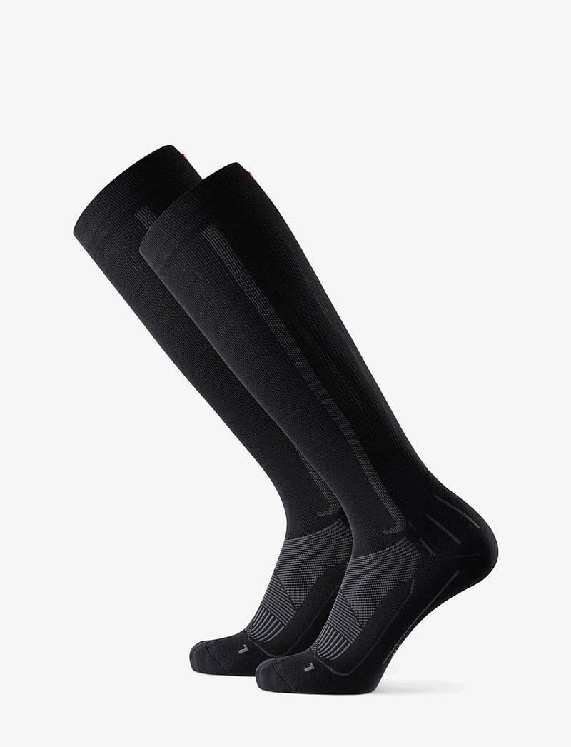 Danish Endurance - Perform Compression Socks 1-pack - sportsocken - black/grey - 2