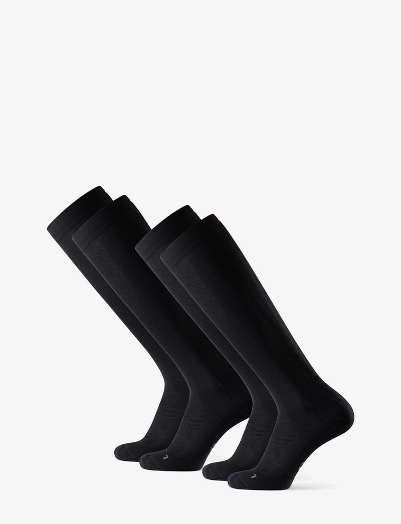 Danish Endurance - Compression Socks (DECS) 2-pack - urheilusukat - black - 3