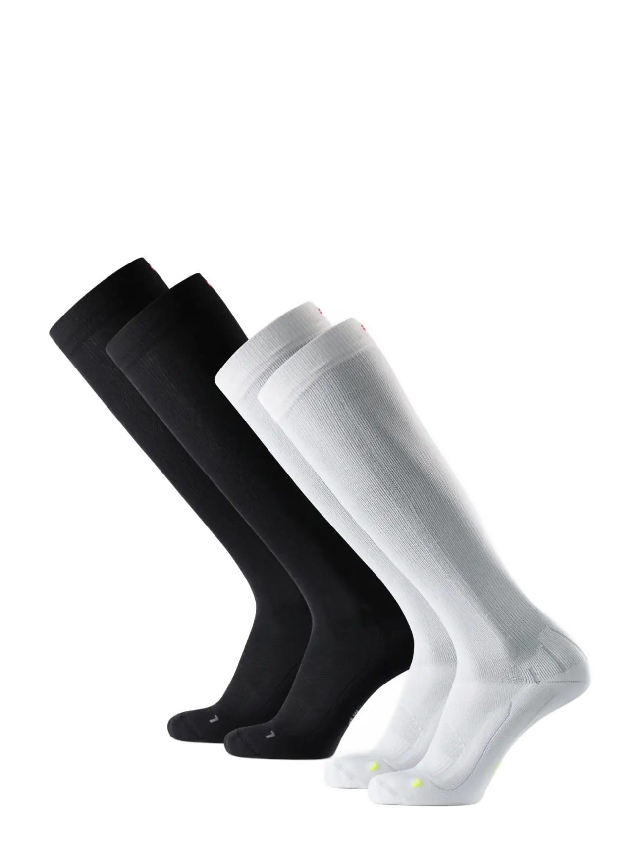 Danish Endurance - Perform Compression Socks 2-pack - laveste priser - mc (1xblack,1xwhite) - 2