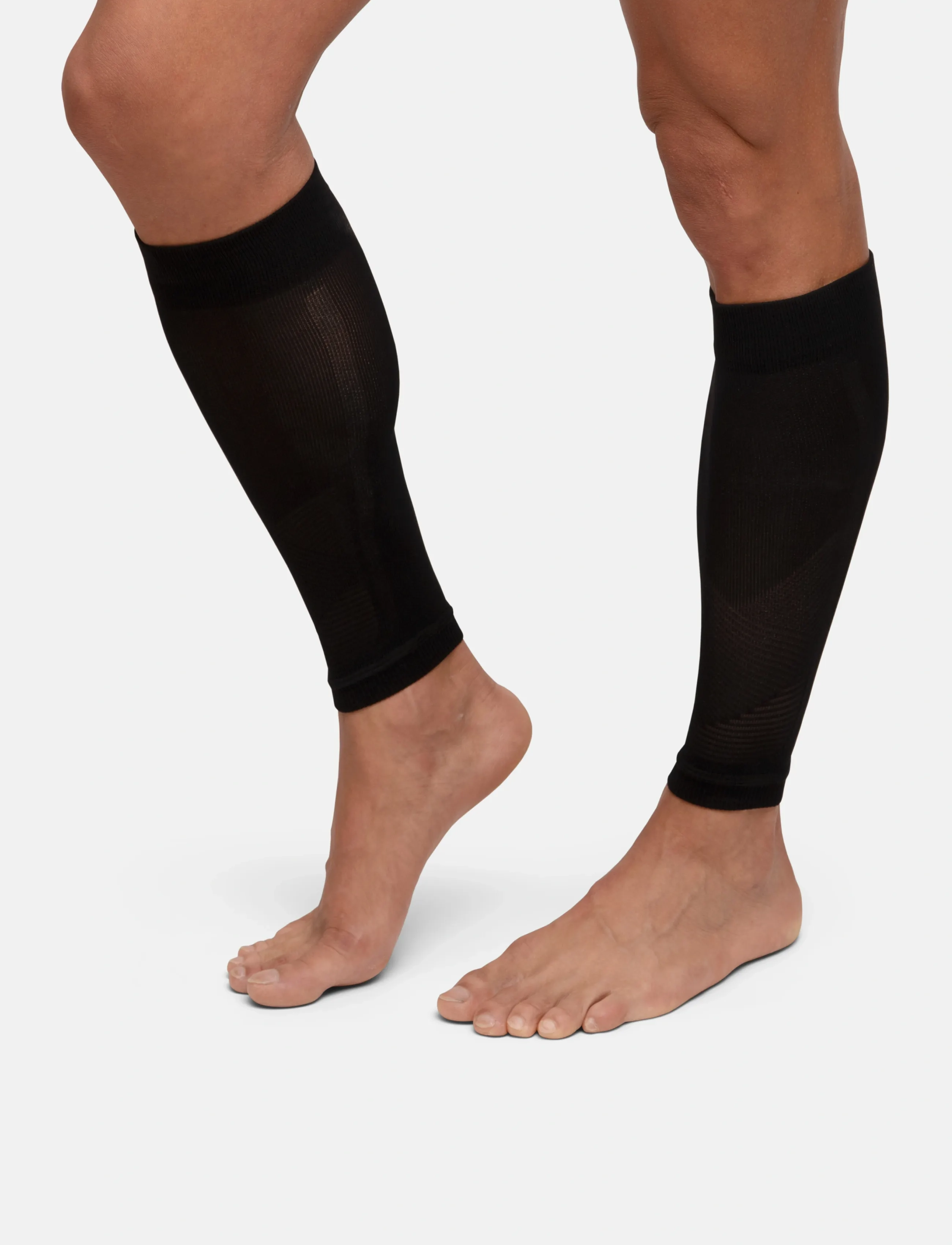Danish Endurance Perform Compression Calf Sleeves 1-Pack, Mænd, Kompressions Læg Ærmer, Sort, Str: M