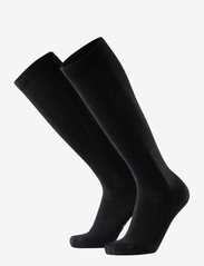 Danish Endurance - Organic Compression Socks 1-pack - lägsta priserna - black - 0