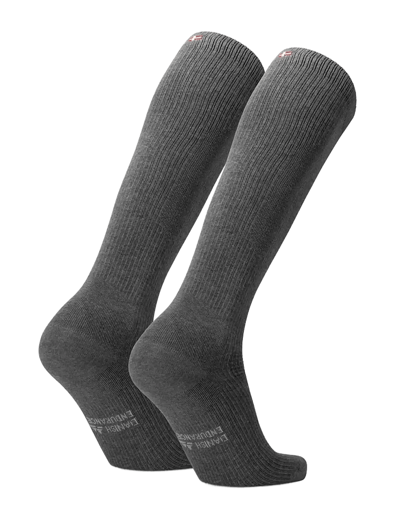 Danish Endurance - AllDay Compression Socks 1-pack - sportstrømper - grey - 2