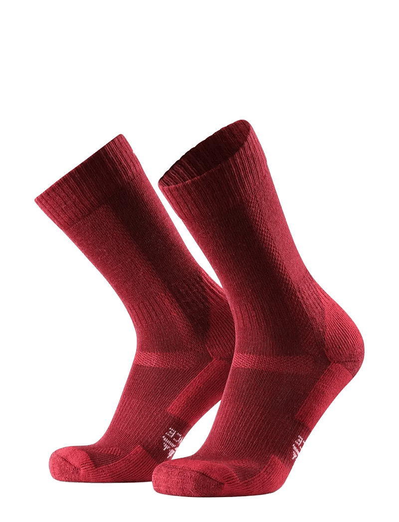 Danish Endurance - Hiking Classic Socks 1-pack - sportstrømper - wine red - 1