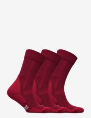 Danish Endurance - Hiking Classic Socks 1-pack - almindelige strømper - wine red - 1