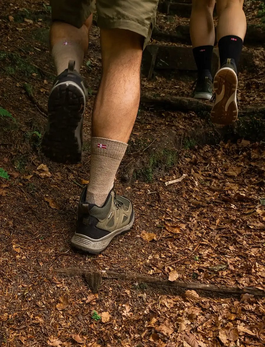 Danish Endurance - Classic Hiking Crew Socks 3-pack - sportstrømper - beige - 0