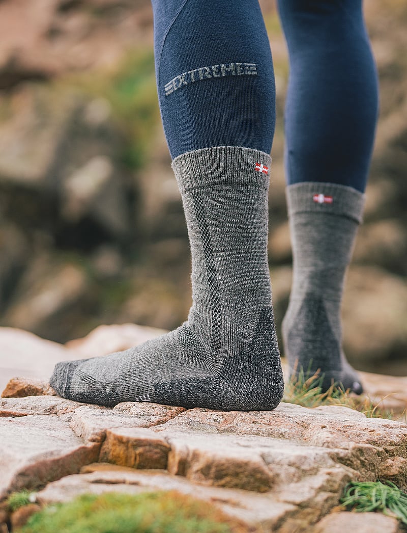 Danish Endurance - Hiking Classic Socks 3-pack - träningsstrumpor - dark grey - 0