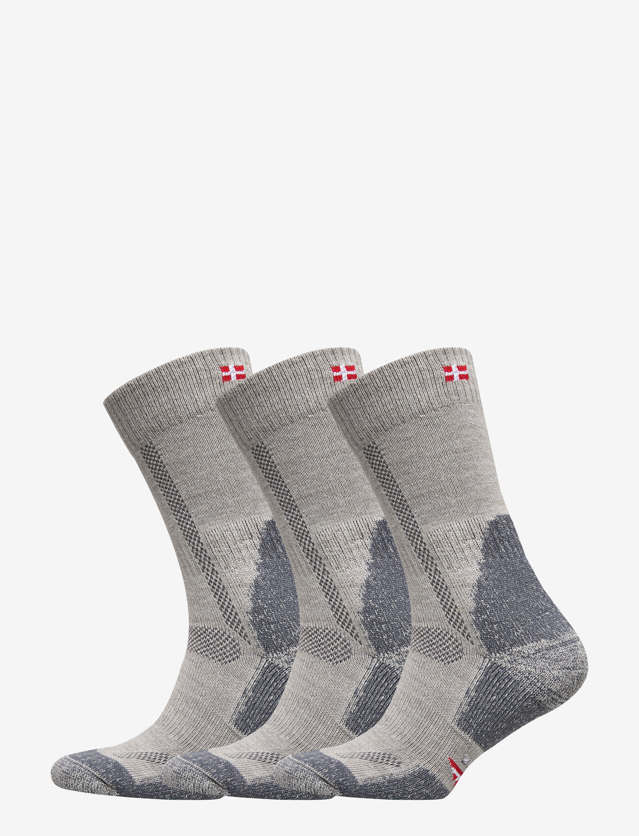 Danish Endurance - Hiking Classic Socks 3-pack - treningssokker - light grey - 1