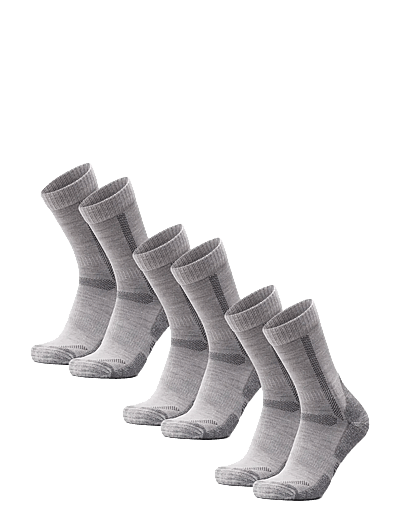 Classic Hiking Crew Socks 3-Pack - StrøMper