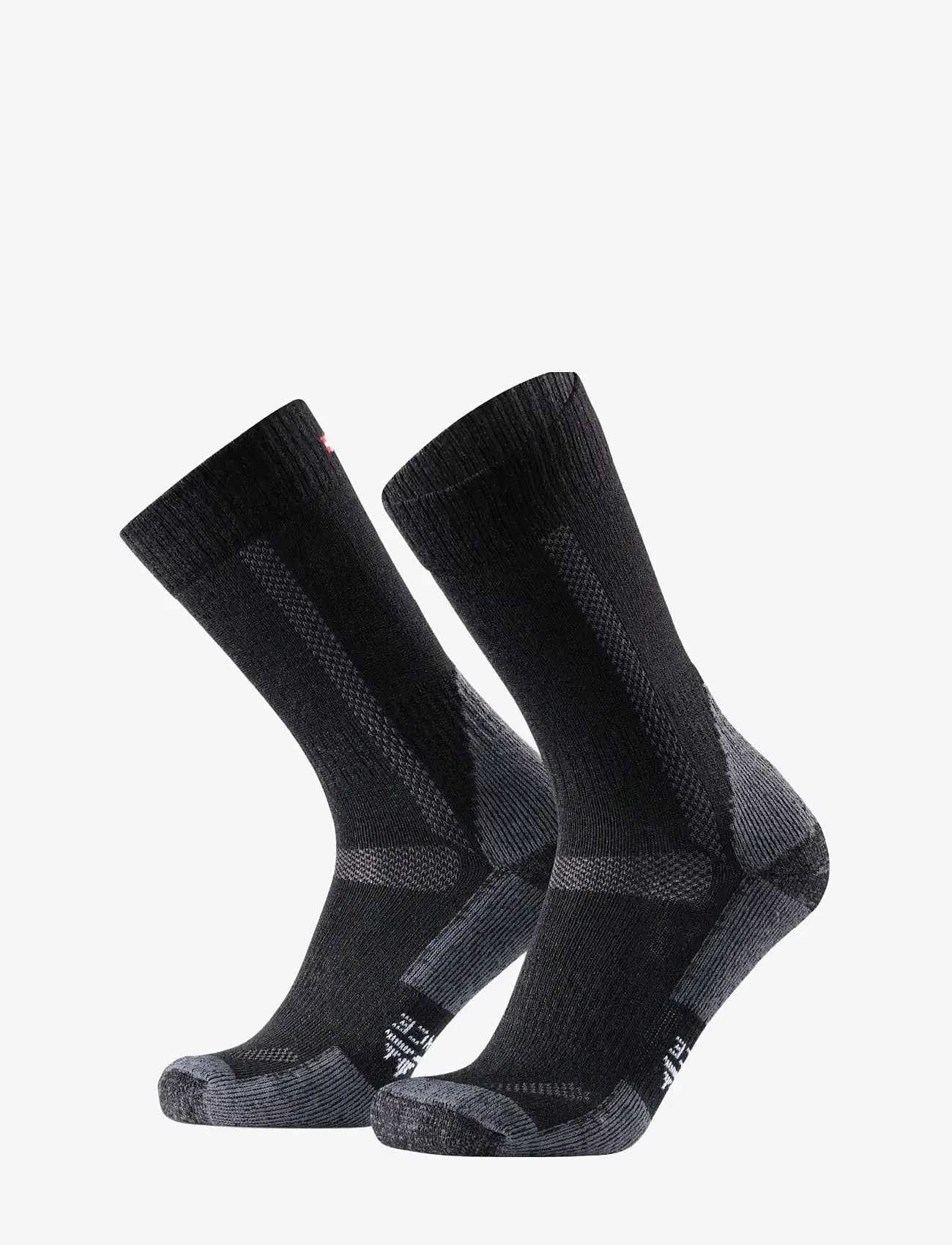 Danish Endurance - Classic Hiking Crew Socks 1-pack - sport socks - black - 1