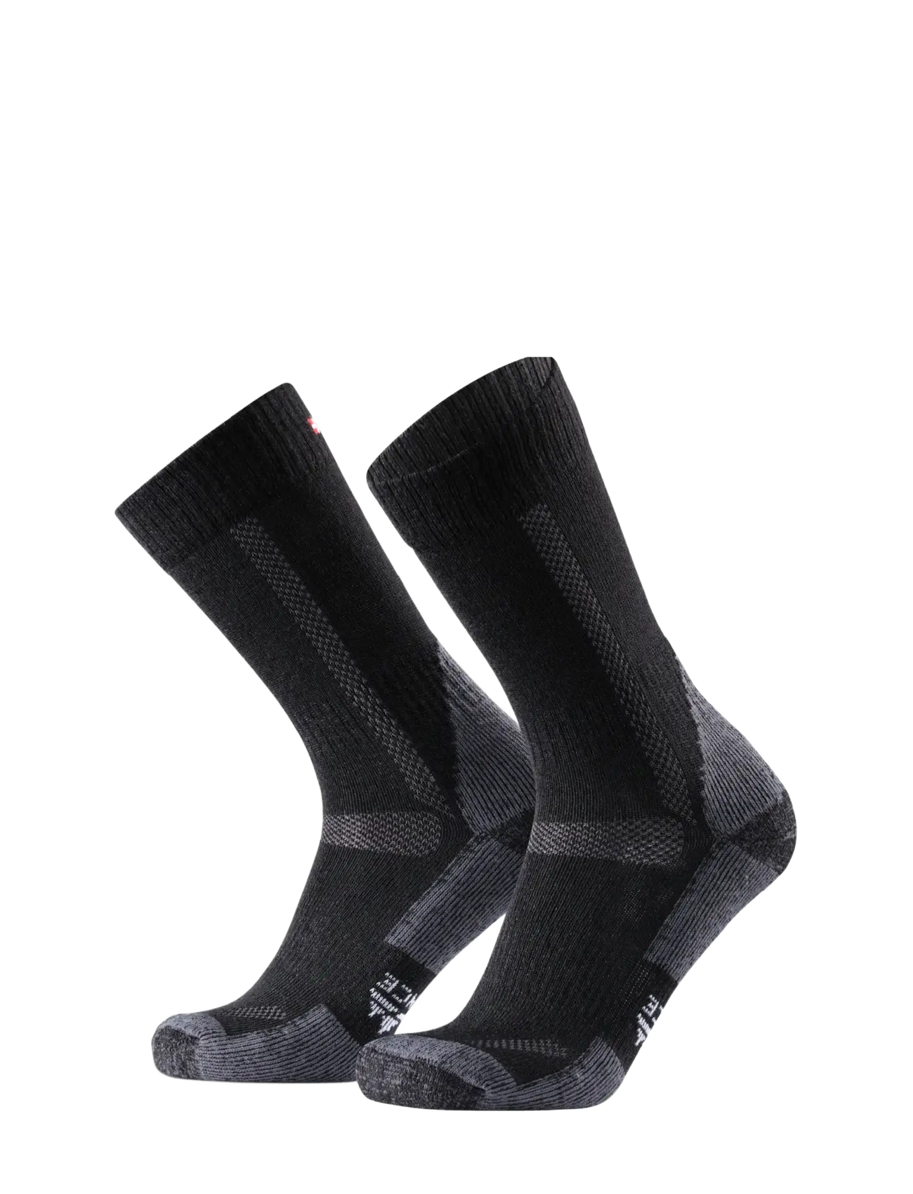 Danish Endurance Classic Hiking Crew Socks 1-pack - Danish Endurance - BLACK / black