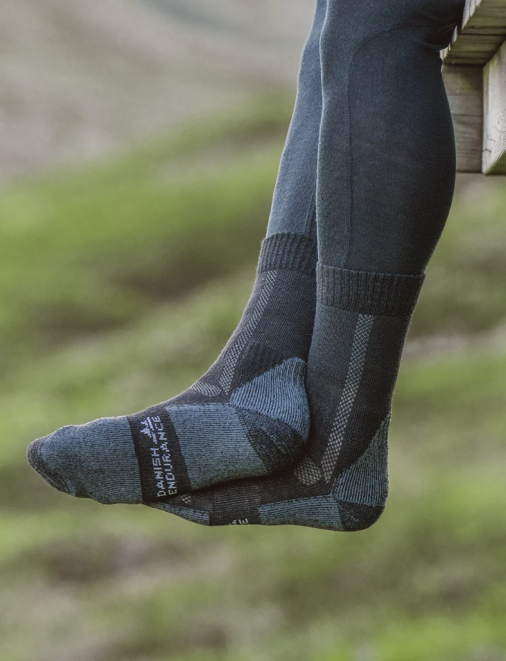 Danish Endurance - Hiking Classic Socks - sportsocken - black - 0
